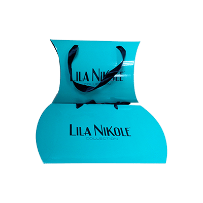 Custom Fancy Paper Pillow Boxes