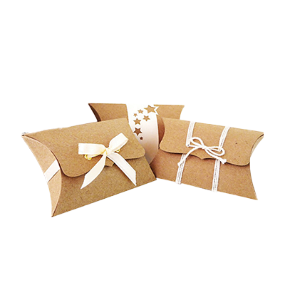 Custom Kraft Paper Pillow Soap Boxes